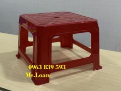 Ghế nhựa đôn thấp, ghế lùn, ghế đẩu không dựa giảm giá / 0963 839 593 Ms.Loan