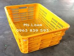 Rổ nhựa hở, sóng nhựa đựng linh kiện, thành phẩm - rổ đựng hải sản / 0963 839 593 Ms.Loan