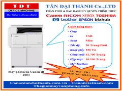 Máy Photocopy Canon ir 2004 giá rẻ nhất thị trường hiện nay