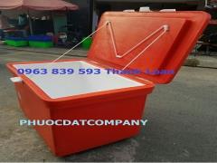 Thùng giữ lạnh hải sản 200L, thùng đá 200L thái lan ướp hải sản công nghiệp.