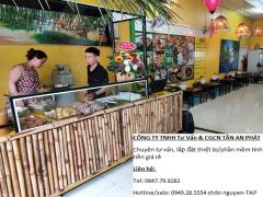 Setup cho quán Bún Đậu Mắm Tôm tại Daklak combo tính tiền giá rẻ