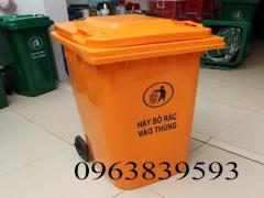 Nơi bán thùng rác 240lit HDPE sỉ./ 0963.839.593 Ms.Loan