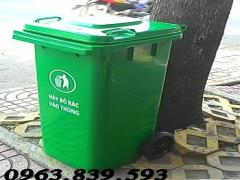 Bán thùng rác 120 lít hdpe đựng rác ngoài trời./ 0963.839.593 Ms.Loan