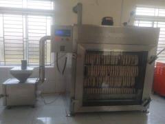 Lò xông khói xúc xích 70kg - chế biến chuyên nghiệp