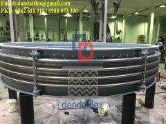 Khớp nối giãn nở nhiệt inox, ống bù trừ giãn nở inox