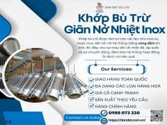 Khớp Nối Co Giãn Chịu Áp Cao | Khớp co giãn cho nồi hơi công nghiệp | Khớp co giãn bằng vải – Cho Hệ Thống Ống Mềm Thủy Lực