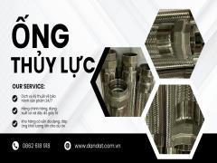 Ống Thủy Lực Đan Lưới Inox/Ống Mềm Thủy Lực Bọc Lưới Inox