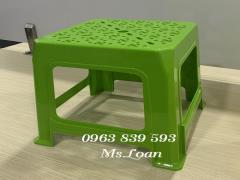 Ghế đẩu thấp không dựa, ghế vỉa hè, ghế nhựa lùn sỉ rẻ toàn quốc / 0963 839 593 Ms.Loan