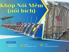 Khớp nối mềm chống rung, Khớp nối mềm inox mặt bích DN100