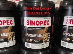 Mỡ bôi trơn Sinopec EP Golden NLGI 2,3 - xô 15Kg