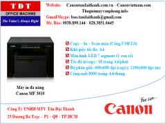 Máy in laser đen trắng đa chức năng Canon MF 3010