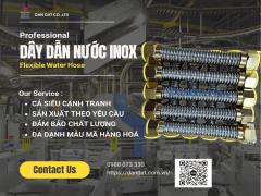 Dây Dẫn Nước Mềm Inox – Dây dẫn nước inox, Dây cấp nước bình nóng lạnh