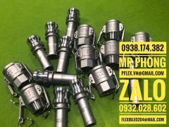 Khớp nối nhanh inox 316- Khớp nối nhanh ống nước -Khớp nối nhanh khí nén