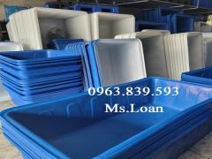 Bán thùng nhựa nuôi cá 1000L hình chữ nhật rẻ quận Phú Nhuận / Lh 0963.839.593 Ms.Loan