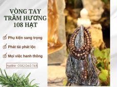 Vòng Trầm 108 Hạt – Món Trang Sức Phong Thủy Mang Lại Bình An