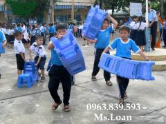 Sỉ lẻ ghế nhựa lùn, ghế đẩu thấp ngồi vỉa hè, quán ăn / 0963.839.593 Ms.Loan