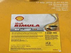Nhớt Shell Rimula R4X 15W40 chính hãng, Giá Tốt tại TPHCM.