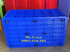Thùng nhựa bít có 8 bánh xe, thùng nhựa đựng dụng cụ rẻ / 0963 839 593 Loan