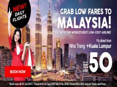 Air Asia đầu tuần với những chuyến bay mới