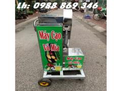Máy cạo vỏ mía bán tự động