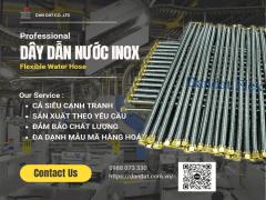 Dây Dẫn Nước Mềm Inox – Dây dẫn nước inox, Dây cấp nước bình nóng lạnh