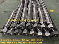 Dandatflex gia công ong mem chiu nhiet dan hoi, ống mềm inox lắp ren, ống nối mềm inox