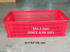 Rổ nhựa hở, sóng nhựa đựng linh kiện, thành phẩm - rổ đựng hải sản / 0963 839 593 Ms.Loan