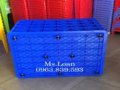 Thùng nhựa 8 bánh xe đựng hàng xưởng may / 0963 839 593 Ms.Loan