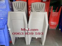 Ghế nhựa có dựa lớn, ghế dựa đại giá sỉ cho khách mở quán / lh 0963 839 593 Ms.Loan