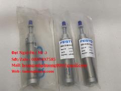Xi lanh tròn Festo DSEU‑32‑80‑P‑A‑SA | Bore 32mm – Hành trình 80mm – Cushion đôi