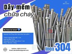 Ống mềm PCCC, ống nối đầu phun sprinkler, ống mềm kết nối đầu phun sprinkler, dây mềm chữa cháy