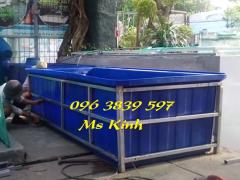 Thùng nhựa nuôi cá koi 2000 lít, thùng nhựa lớn, bồn nhựa nuôi cá, đựng hóa chất - 096 3839 597 Ms Kính