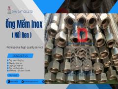 Khớp nối mềm inox mặt bích, Ống mềm inox chịu nhiệt