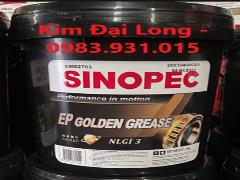 Mỡ bôi trơn Sinopec EP Golden NLGI 2,3 - xô 15Kg